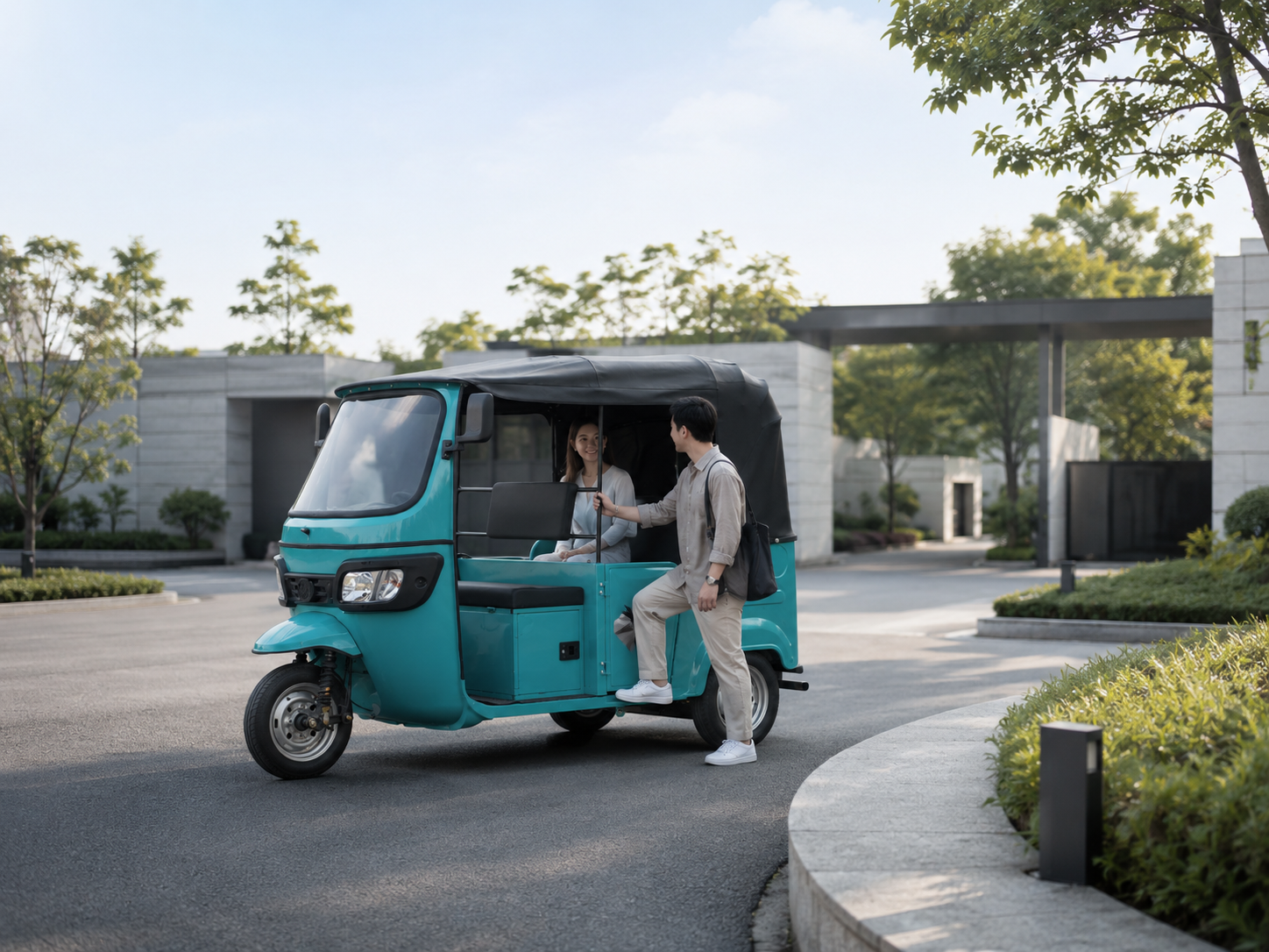 Passenger transport electric vehicle application