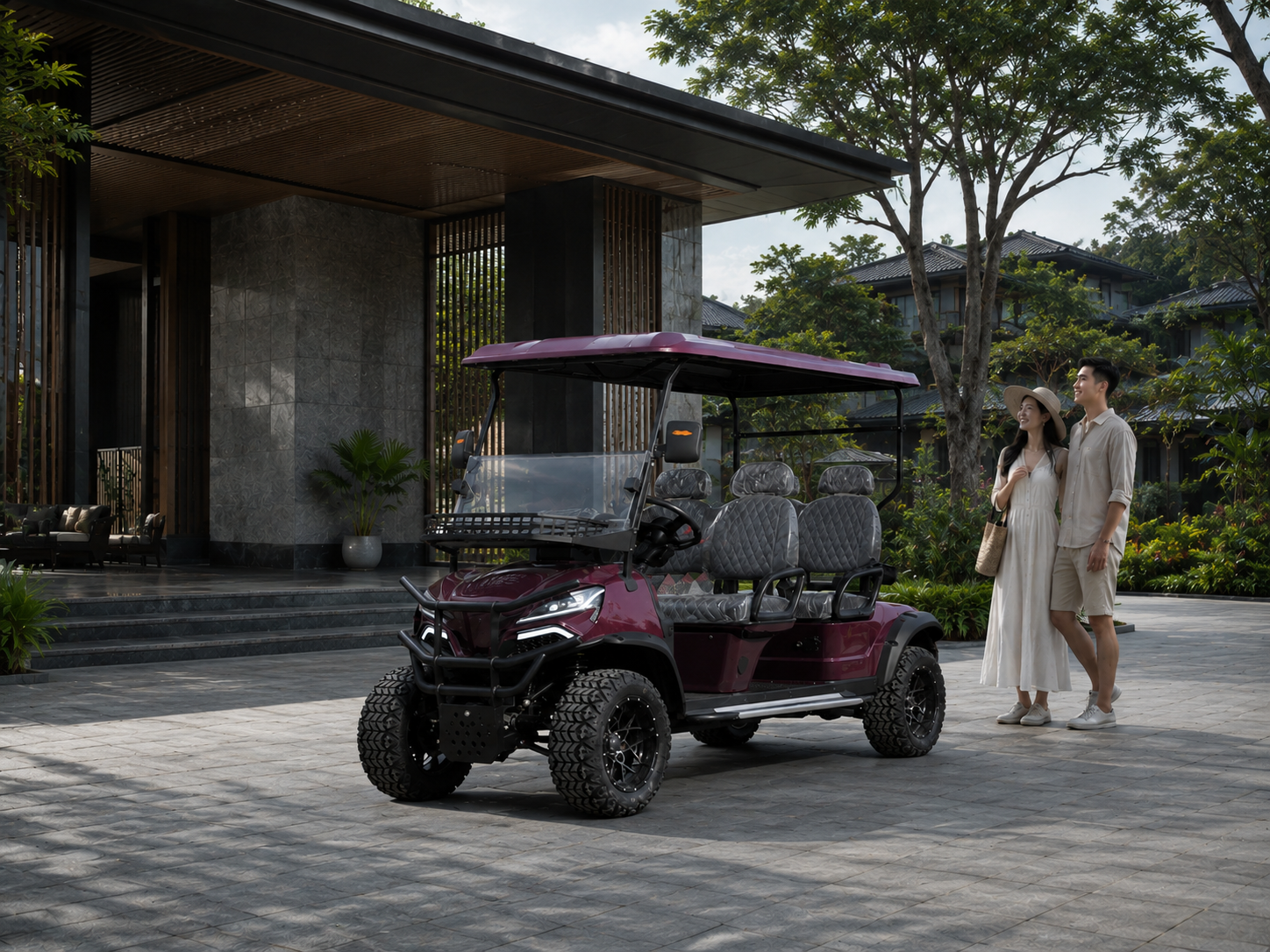 Tourism and resort electric vehicle application