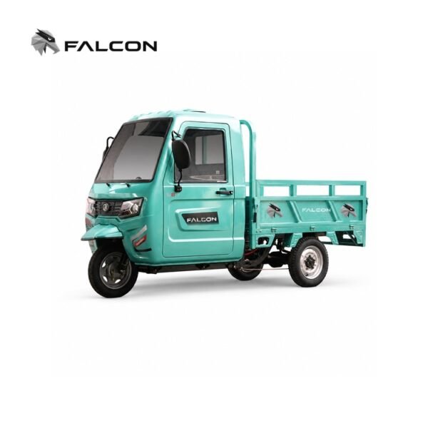Semi-Cab Electric Cargo Tricycle