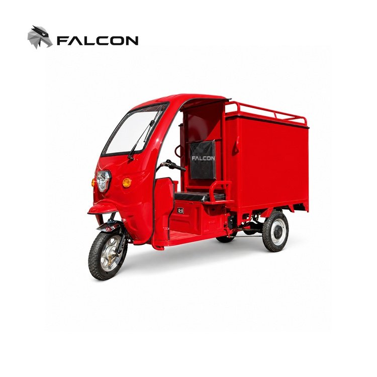 Enclosed Electric Delivery Tricycle