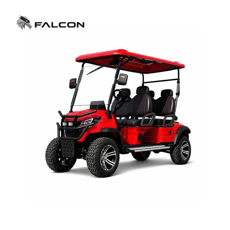 Forward-Facing Four-Seat Electric Golf Cart